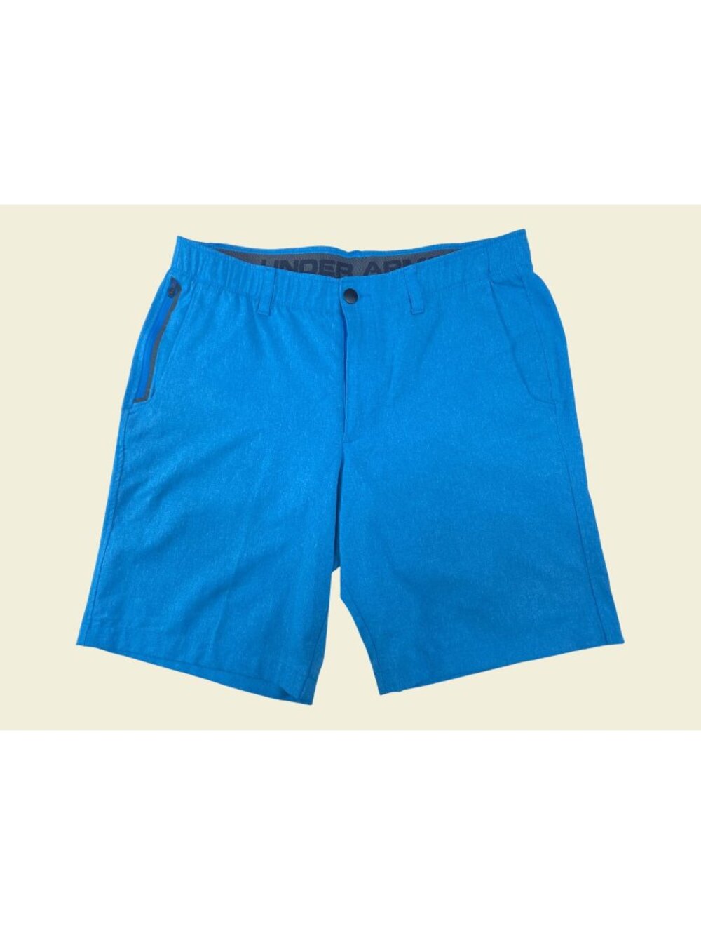 Under Armour Mens Blue HeatGear Shorts Size 36